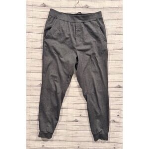 Lululemon Men Jogger Pant S Gray ABC Warpstreme Athleisure Stretch Gym Workout
